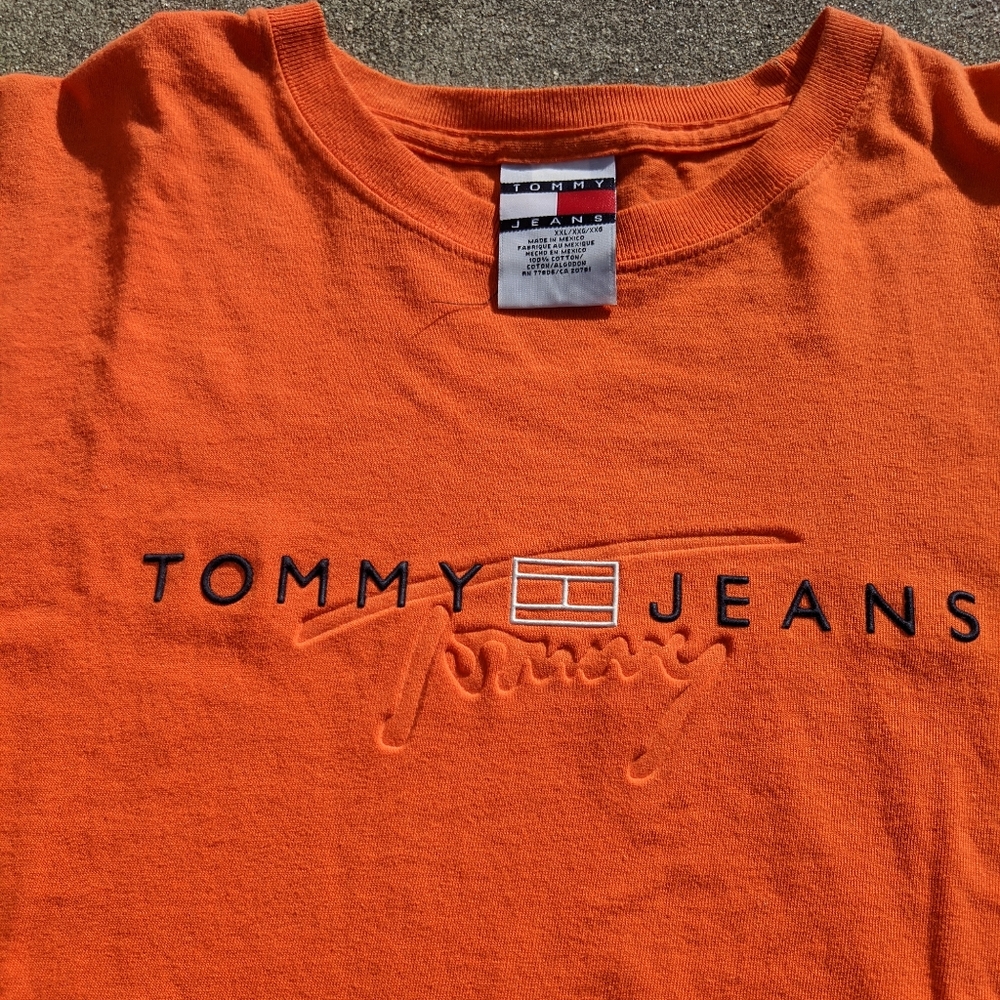Tommy‎ Hilfiger Jeans Embroidered Logo T-shirt 2XL